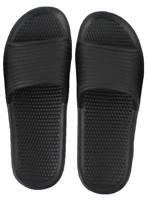 Wholesale Mens Slide Sandals Black Sku 2330761 Dollardays
