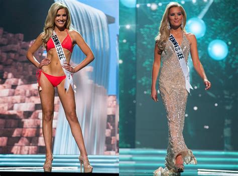 Miss Usa 2017 See All 51 Contestants In Their Swimsuits And Evening