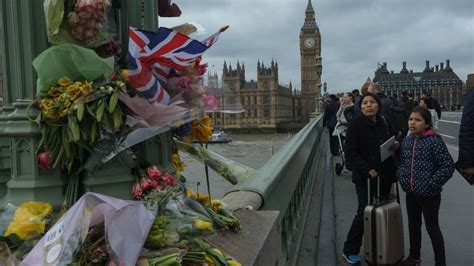 Victims Remembered On First Anniversary Of Westminster Bridge Attack