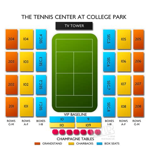 The Tennis Center At College Park Seating Chart Vivid Seats