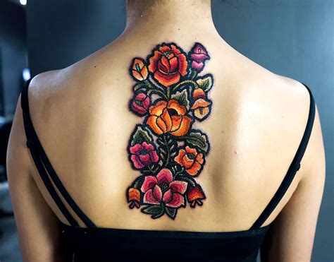 Embroidery Patch Tattoos Are A Thing Feed Inspiration