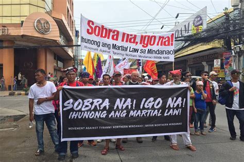 Duterte Monyo Protesters Parade Effigies Depicting Duterte As Evil