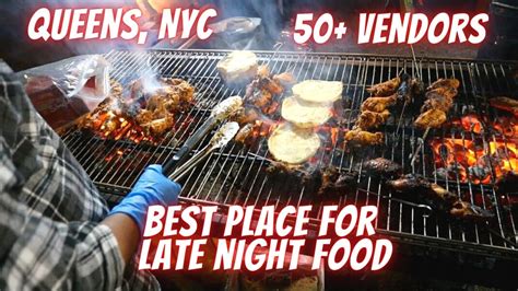 Where To Eat Late Night Food In Nyc Queens Night Market Vegan