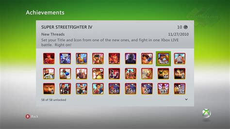 New Achievements For Super Street Fighter 4 On The Xbox 360 Image 8