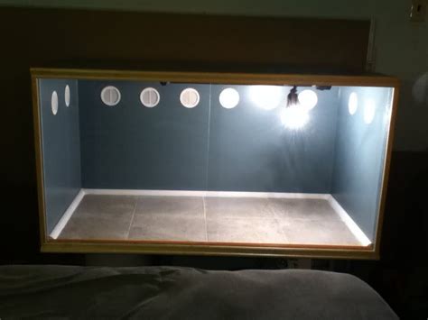 It took awhile to finish but i'm happy with the result and i hope my friend and her dragon are pleased. View topic - DIY 4x2x2 cage finished!! | Bearded dragon cage, Diy bearded dragon enclosure ...