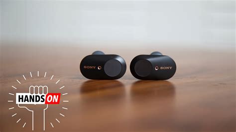 Sonys New Truly Wireless Noise Cancelling Earbuds Feel Like A Fancy Step Forward Gizmodo
