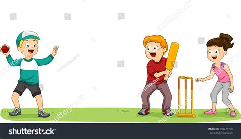 2027 Cartoon Playing Cricket Images Stock Photos And Vectors Shutterstock