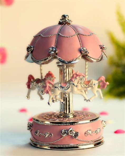 14 Absolutely Beautiful Carousel Music Boxes