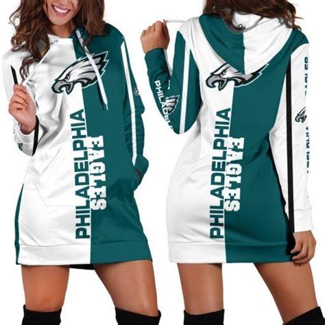 Philadelphia Eagles Woman Hoodie Dress In 2020 Hoodie Dress