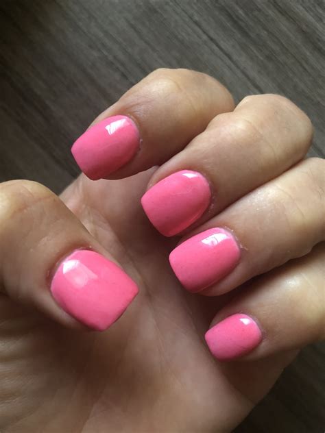 Pretty In Pink Nails Pink Manicure Nails Pink Nails