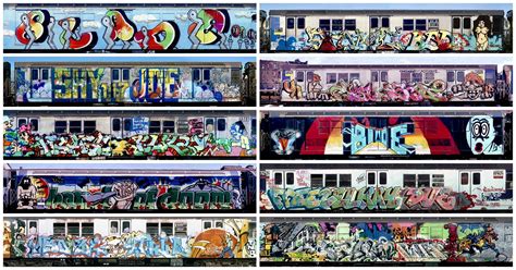 See An Incredible Exhibit Of Graffiti Tagged Nyc Subway Trains From The
