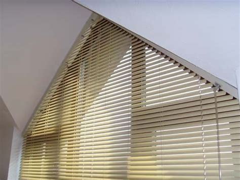 1 12 Triangle Horizontal Blind Blinds For Windows Wooden Window