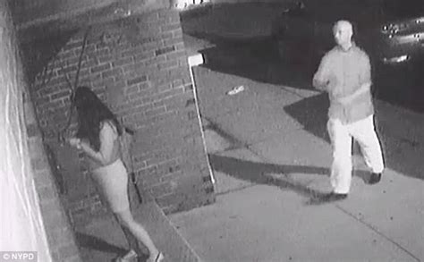 Surveillance Video Reveals Terrifying Moment Attempted Rapist Grabs A
