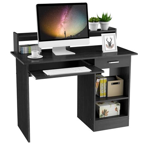 Smilemart Wooden Computer Desk Small Spaces Laptop Desktop