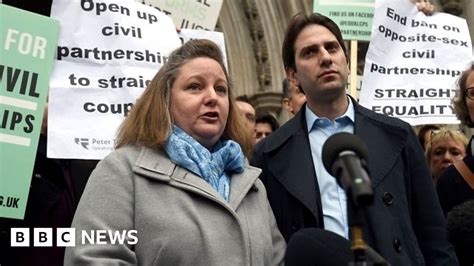 heterosexual couple react after losing civil partnership challenge bbc news