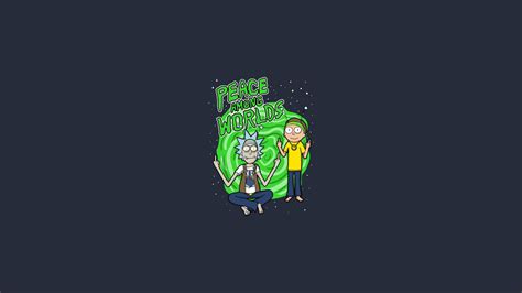 Rick And Morty Computer Portrait Wallpapers Wallpaper Cave