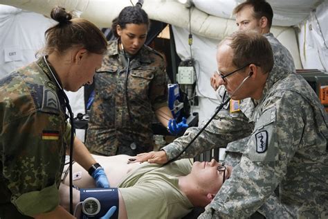 German Army Nurses Integrate With Hospital During Exercise Article