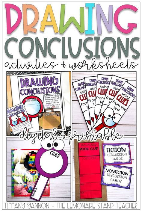 Drawing Conclusions Activities And Worksheets Distance Learning In