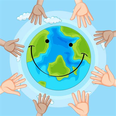 Dia Mundial Del Medio Ambiente Earth Day Drawing Vector Free