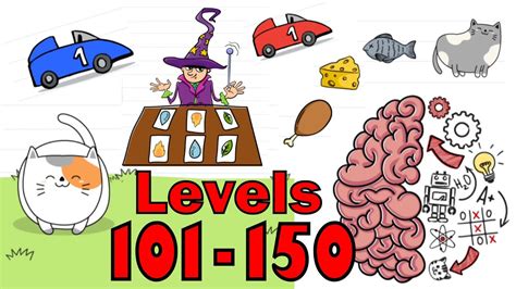 Brain Test Tricky Puzzles Levels 101 150 Answers And Solutions