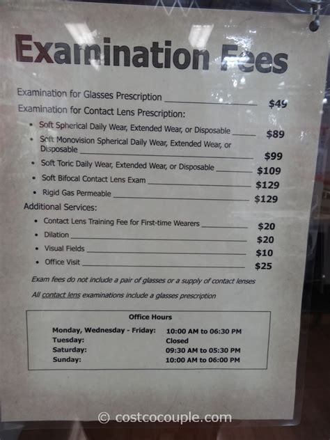 Which vision insurance does walmart accept? Eye Exams at Costco