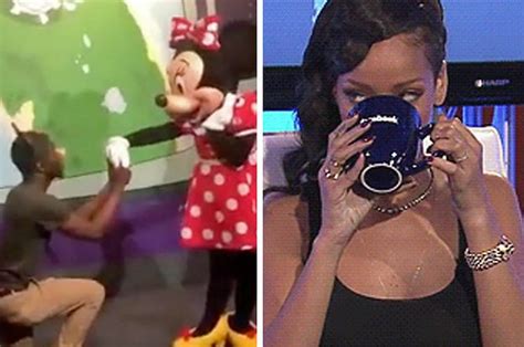 This Guy Proposed To Minnie Mouse And Mickey Mouse Wasnt Impressed