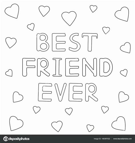 Best Friend Coloring Pictures Luxury Best Friends Heart Coloring Page – Jackpotprint | Heart