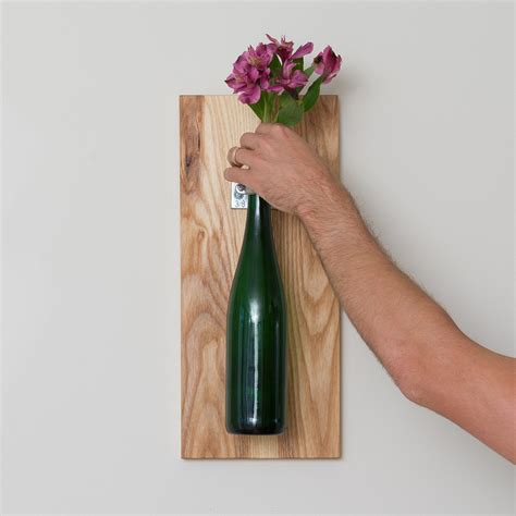 The Adeline Hanging Wine Bottle Display Hugo And Hoby