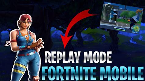 How To Get Replay Mode On Fortnite Mobile Replay Your Games Youtube