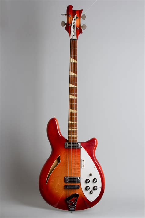 Rickenbacker Model 4005 Semi Hollow Body Electric Bass Guitar 1968