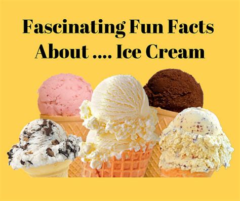 The Lost Challenges Scheduled For Revamp Fascinating Fun Facts About Ice Cream Showing 1