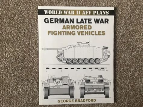 World War Ii Afv Plans German Late War Armoured Fighting Vehicles Eur