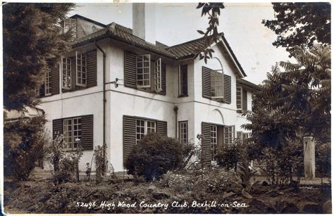 Bexhill Museum On Twitter High Wood Country Club Bexhill On Sea