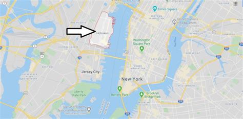 Where Is Hoboken New Jersey What County Is Hoboken In Hoboken Map