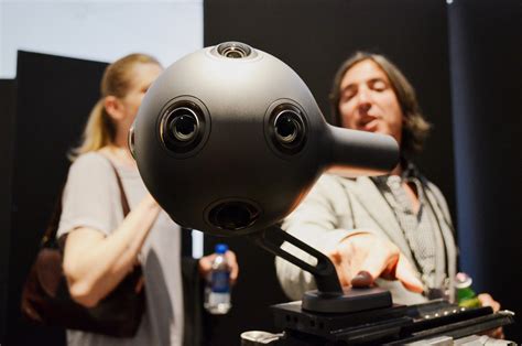 close up ozo vr camera is classic nokia design from the future