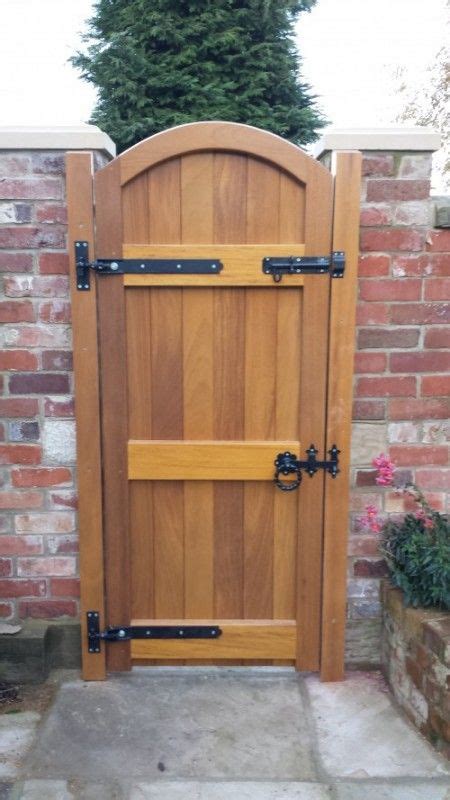 Hardwood Side Entry Gate For More Secure Home Garden Gates For Sale