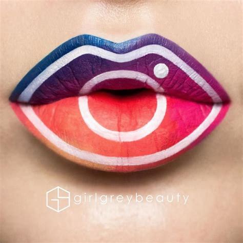 10 Of Instagrams Best Lip Art Looks Hello