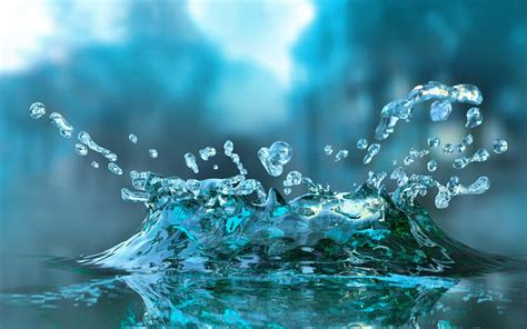 Water Splash Art Water Drop Water Splash Drop Desktop Wallpaper My