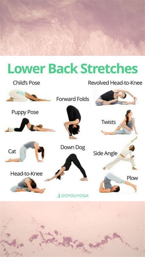 Lower Back Stretch Low Back Stretches Yoga Stretches Stretching Jnana Yoga Scoliosis