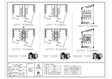 Auditorium Building Project Working Drawings Behance