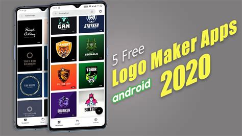 5 Free Logo Maker Apps For Android 2020 Youtube