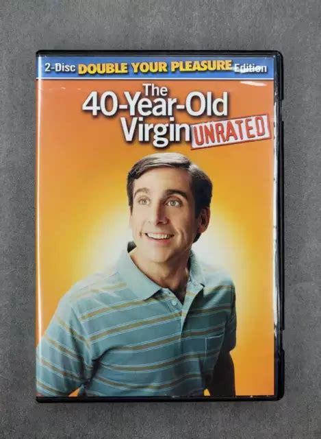 The 40 Year Old Virgin Unrated Two Disc Double Your Pleasure Edition Dvds 781 Picclick