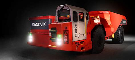 Th550b Underground Battery Electric Truck — Sandvik Mining And Rock