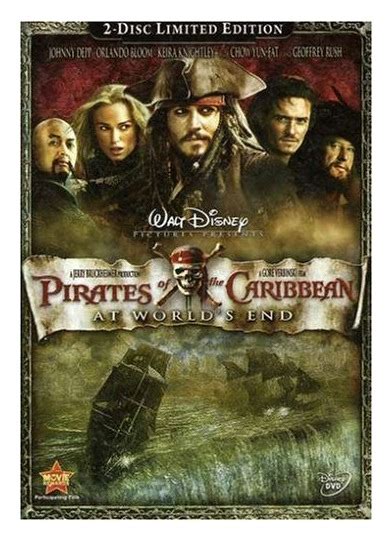 At world's end (2007) is the third movie in the pirates of the caribbean … this installment was the most expensive film ever made at the time, costing $300 million before marketing, a record it held until pirates of the caribbean: Pirates of the Caribbean: At World's End (Two-Disc Limited ...