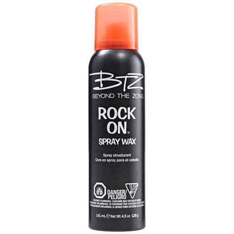 Right now, it's spray wax. Beyond The Zone Rock On Spray Wax