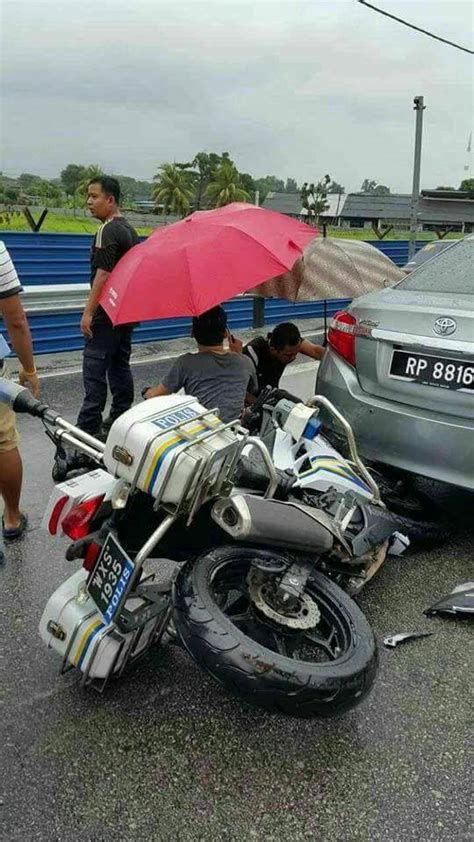 Anggota Upb Kemalangan Ketika Mengejar Mat Rempit Kesatria Negara