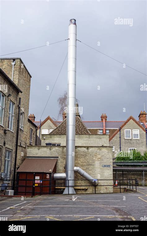 Industrial Boiler Flue Stock Photo Alamy