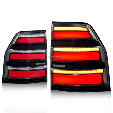 Led Rear Lights Assembly For Pajero Smoke Lens Multifunction Lamps