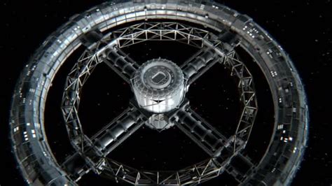 Circular Space Station — Stock Video © Bunchbundle 197729356