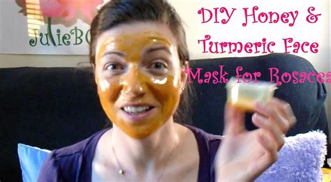 Diy Manuka Honey And Turmeric Face Mask For Rosacea And Redness Rosy